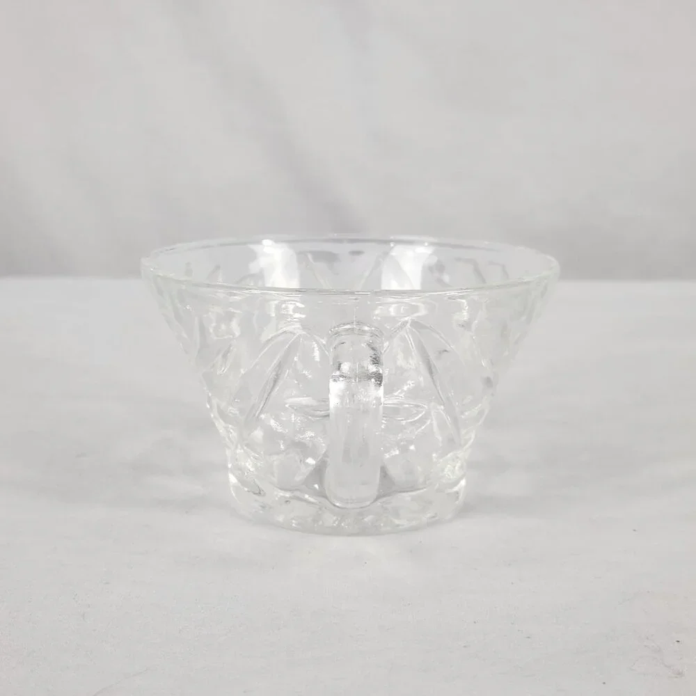 Vintage Anchor Hocking Prescut Sunburst Star of David Punch Cup Replacements